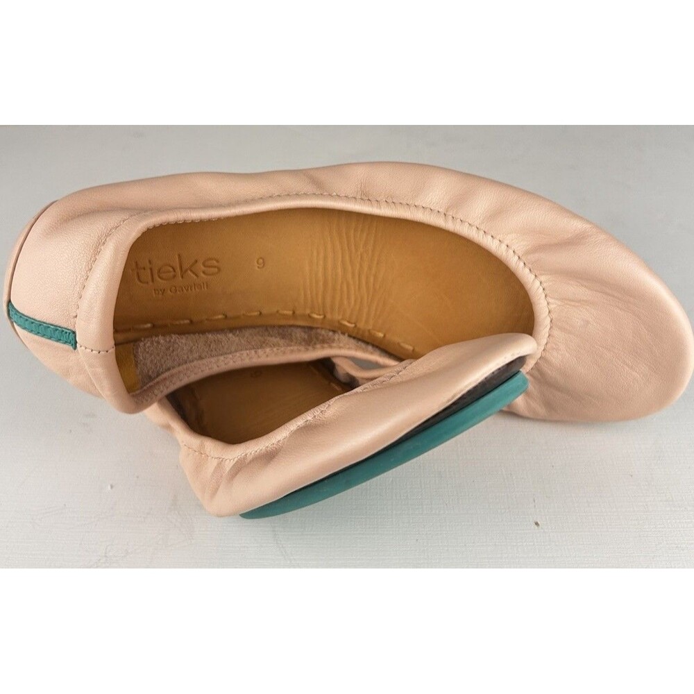 Tieks By Gravrieli Ballerina Pink Flats Size 9 Pre-Owned
